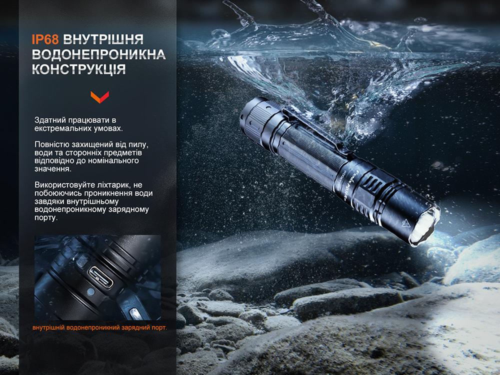 Фонарь тактический Fenix PD36R Pro RED PD36RPRORED - фото 7