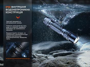 Фото Фонарь тактический Fenix PD36R Pro RED PD36RPRORED