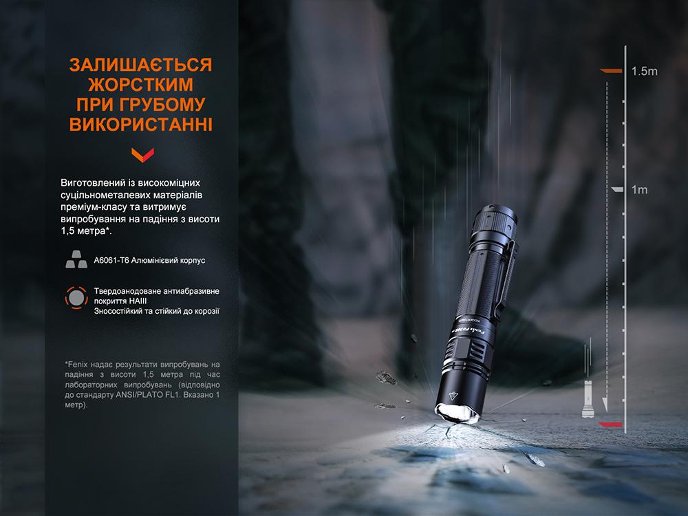 Фонарь тактический Fenix PD36R Pro RED PD36RPRORED - фото 8