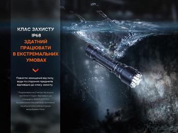 Фото Фонарь профессиональный Fenix WF26R с магнитной зарядкой