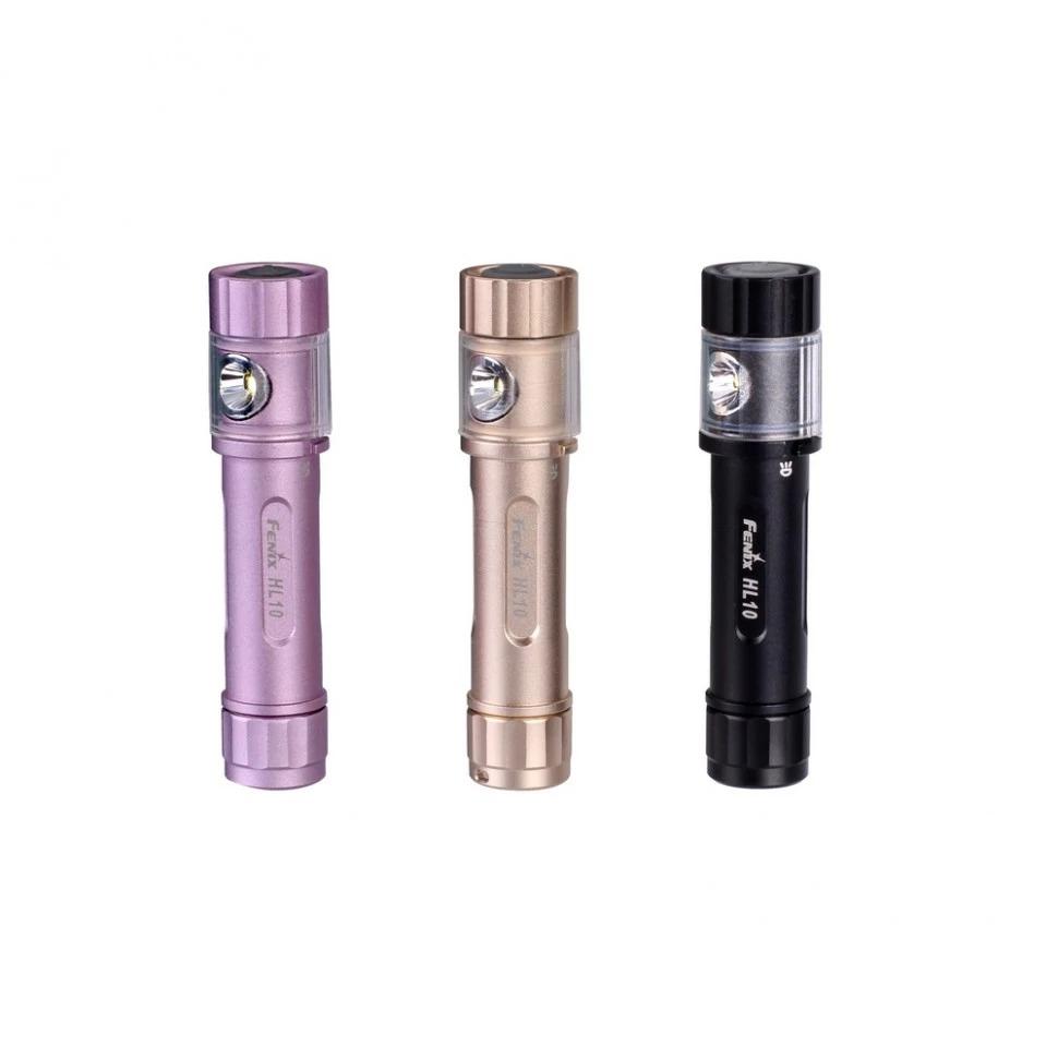 Фонарь налобный Fenix HL10 purple HL10p - фото 3