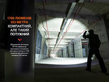 Фото Фонарь тактический аккумуляторный Fenix PD35R