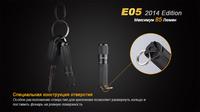 Фонарь ручной Fenix E05 XP-E2 R3 черный E05XP-E2R3 - фото 5