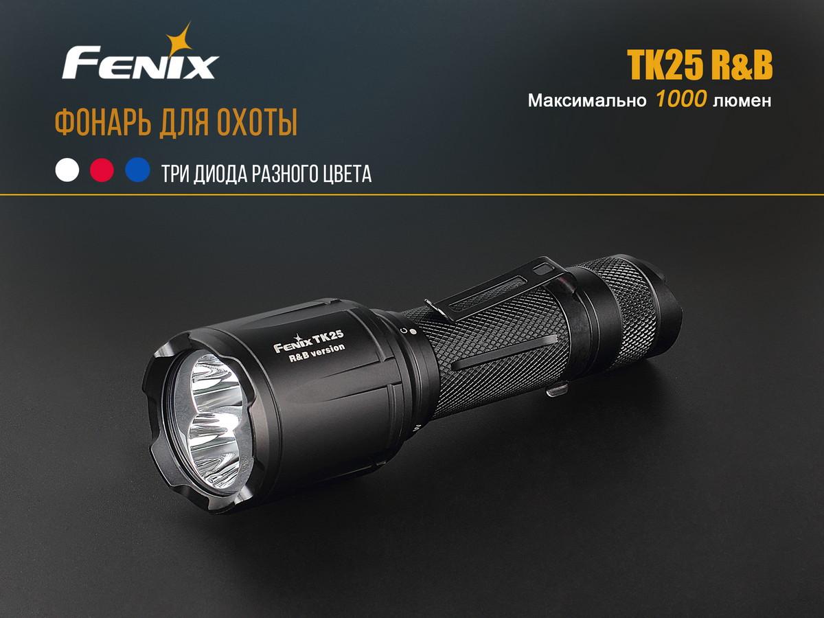 Фонарь ручной Fenix TK25RB - фото 17