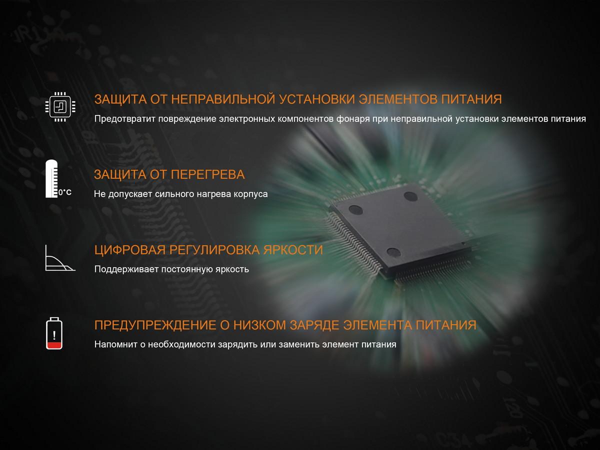 Фонарь ручной Fenix UC30 2017 XP-L HI UC302017 - фото 4