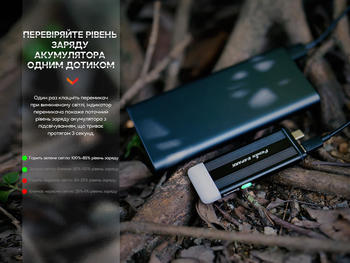 Фото Фонарь ручной Fenix E-SPARK