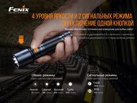 Комплект фонарь ручной Fenix C6 V3.0 C6V30 + налобный Fenix HM50R V2.0 HM50RV20 - фото 11