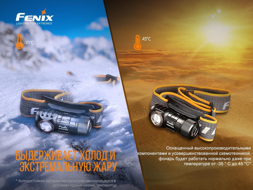 Комплект фонарь ручной Fenix C6 V3.0 C6V30 + налобный Fenix HM50R V2.0 HM50RV20 - фото 9