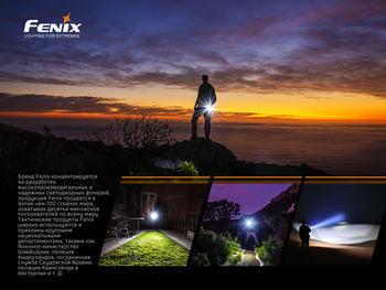 Фото Комплект из двух фонарей Fenix E02R черных E02Rblk