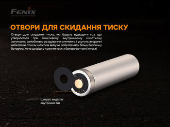 Фото Аккумулятор 18650 Fenix (3000 mAh) ARB-L18-3000P