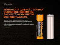 Аккумулятор 21700 Fenix ARB-L21-5000 V2.0 ARB-L21-5000V20 - фото 4