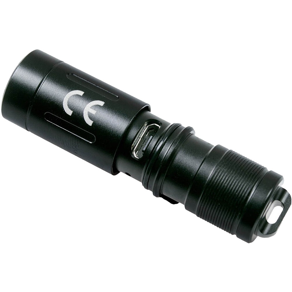 Фонарь ручной Fenix E02R черный E02Rblk - фото 2