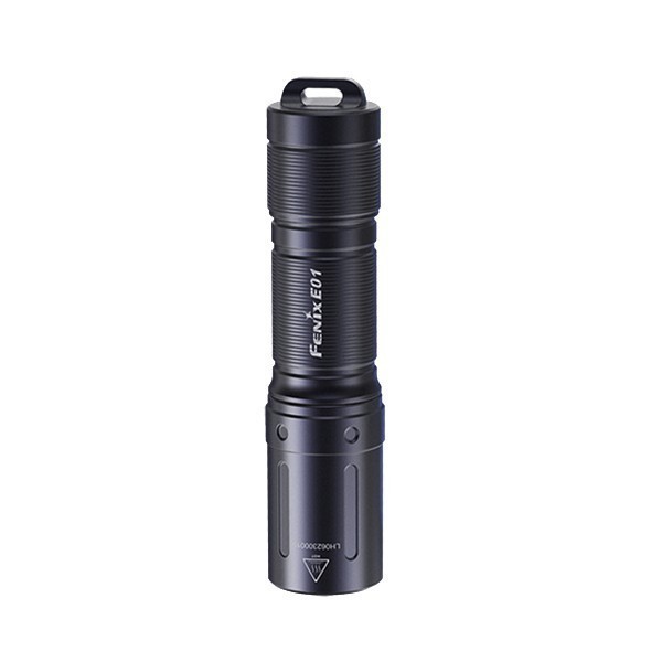 Фонарь ручной Fenix E01 V2.0 черный - фото 2