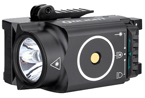 Фонарь Olight Baldr Mini Black зеленый ЛЦУ - фото 7