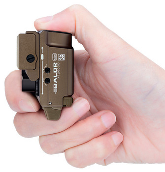 Фото Фонарь Olight Baldr Mini Desert Tan зеленый ЛЦУ