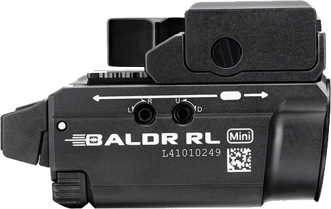 Фонарь Olight Baldr Mini RL Black красный ЛЦУ - фото 4