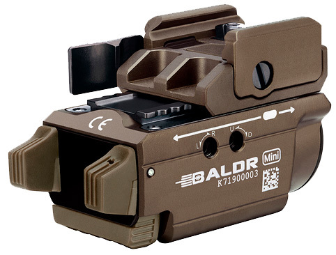 Фонарь Olight Baldr Mini RL Desert Tan красный ЛЦУ - фото 8