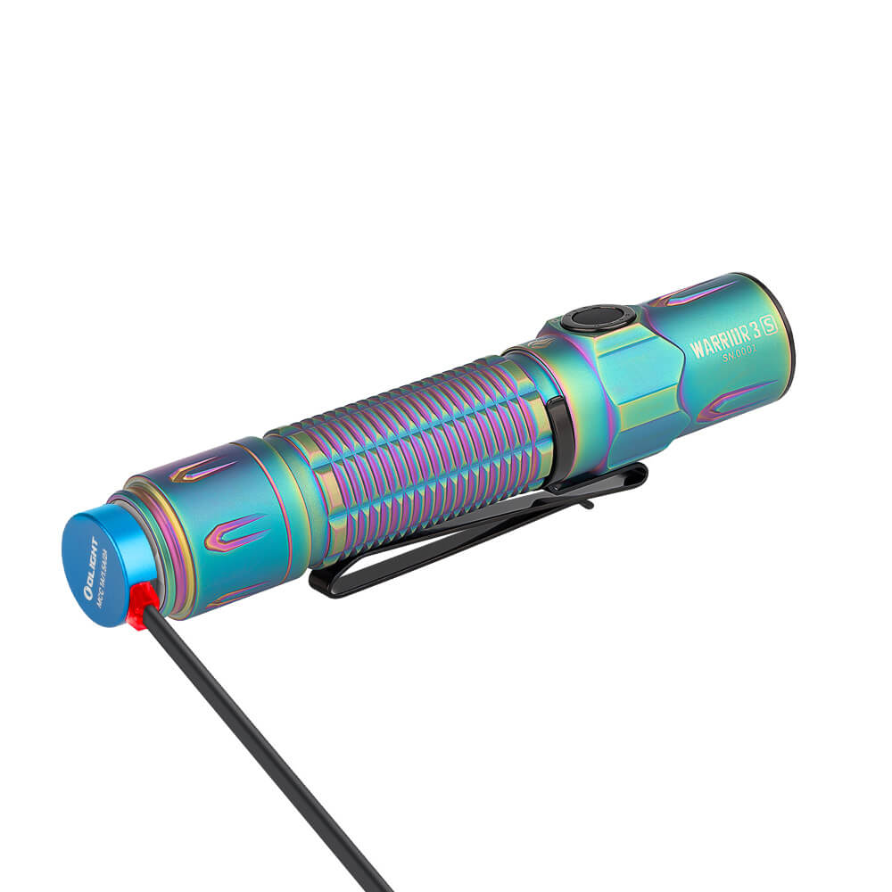 Фонарь Olight Warrior 3S-Fire Limited Edition - фото 4
