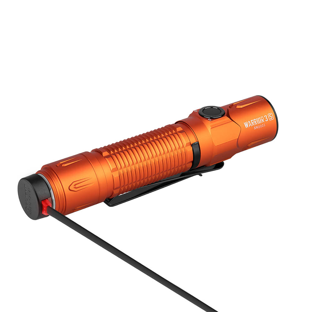 Фонарь Olight Warrior 3S Orange - фото 4