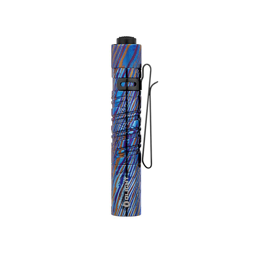 Фонарь Olight i3T EOS Titanium Damascus - фото 6