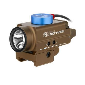 Фото Фонарь Olight Baldr S green laser Desert Tan