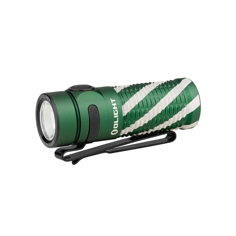 Фонарь Olight Baton 3 Christmas green - фото 1
