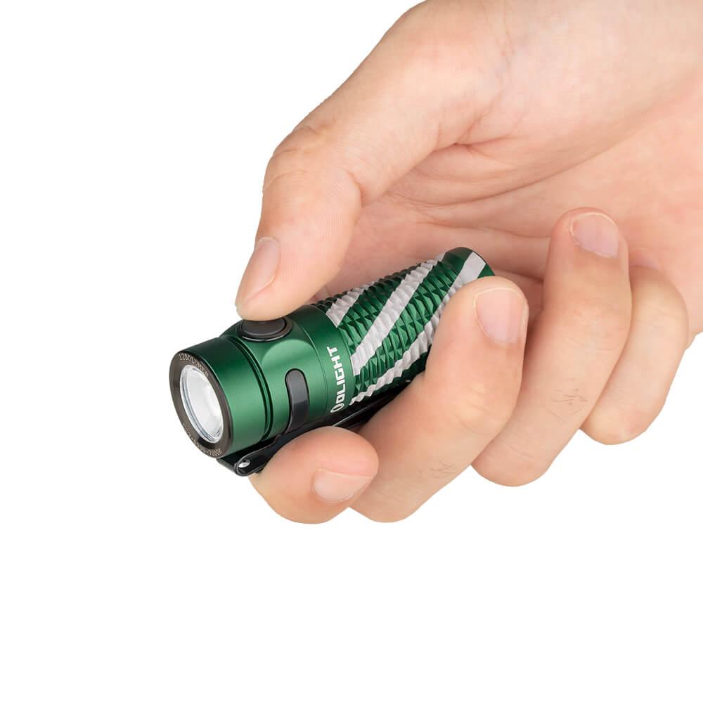 Фонарь Olight Baton 3 Christmas green - фото 2