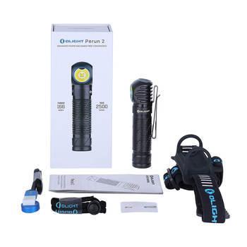 Фото Фонарь Olight Perun 2 Black (Cree XH-P 50 CW, 2500 люмен)