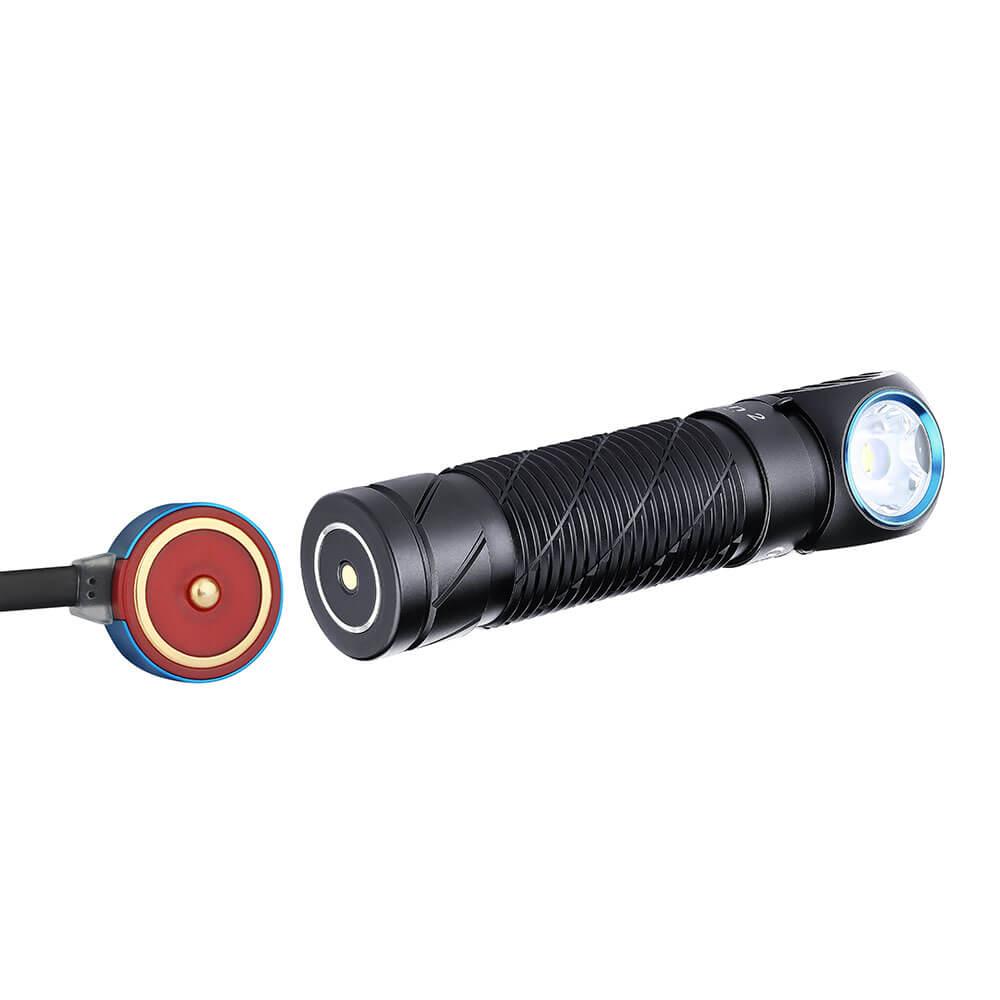 Фонарь Olight Perun 2 Black (Cree XH-P 50 CW, 2500 люмен) - фото 6