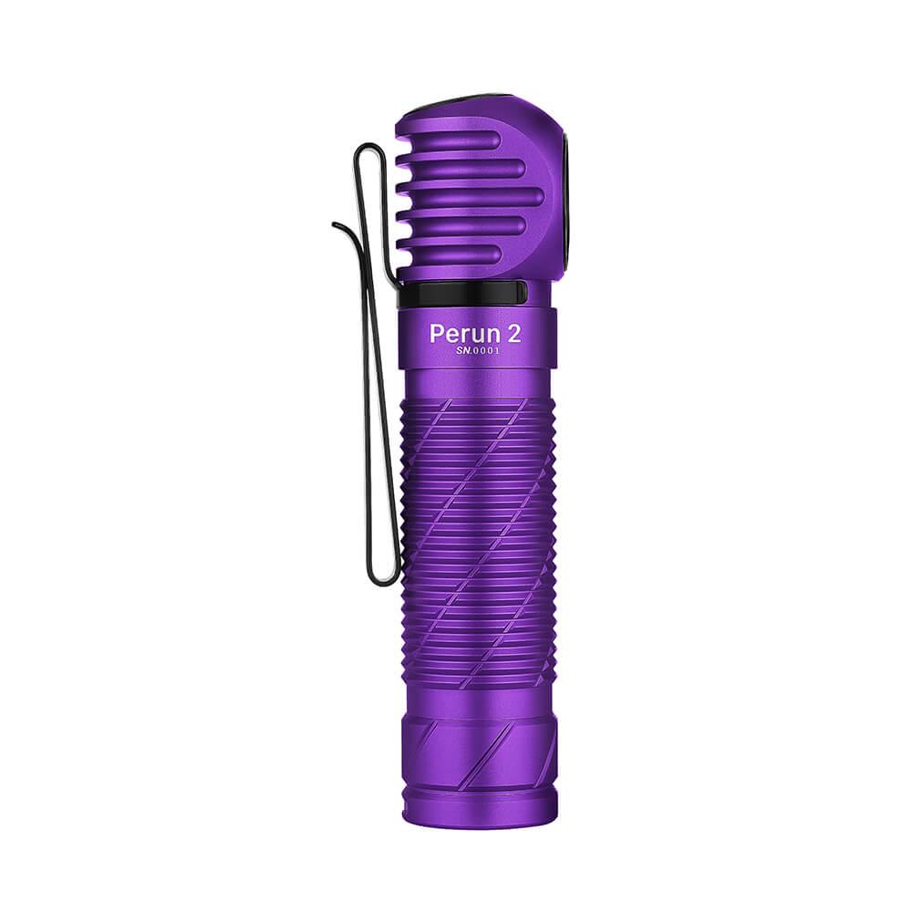 Фонарь Olight Perun 2 LE Purple (Cree XH-P 50 CW, 2500 люмен) - фото 3