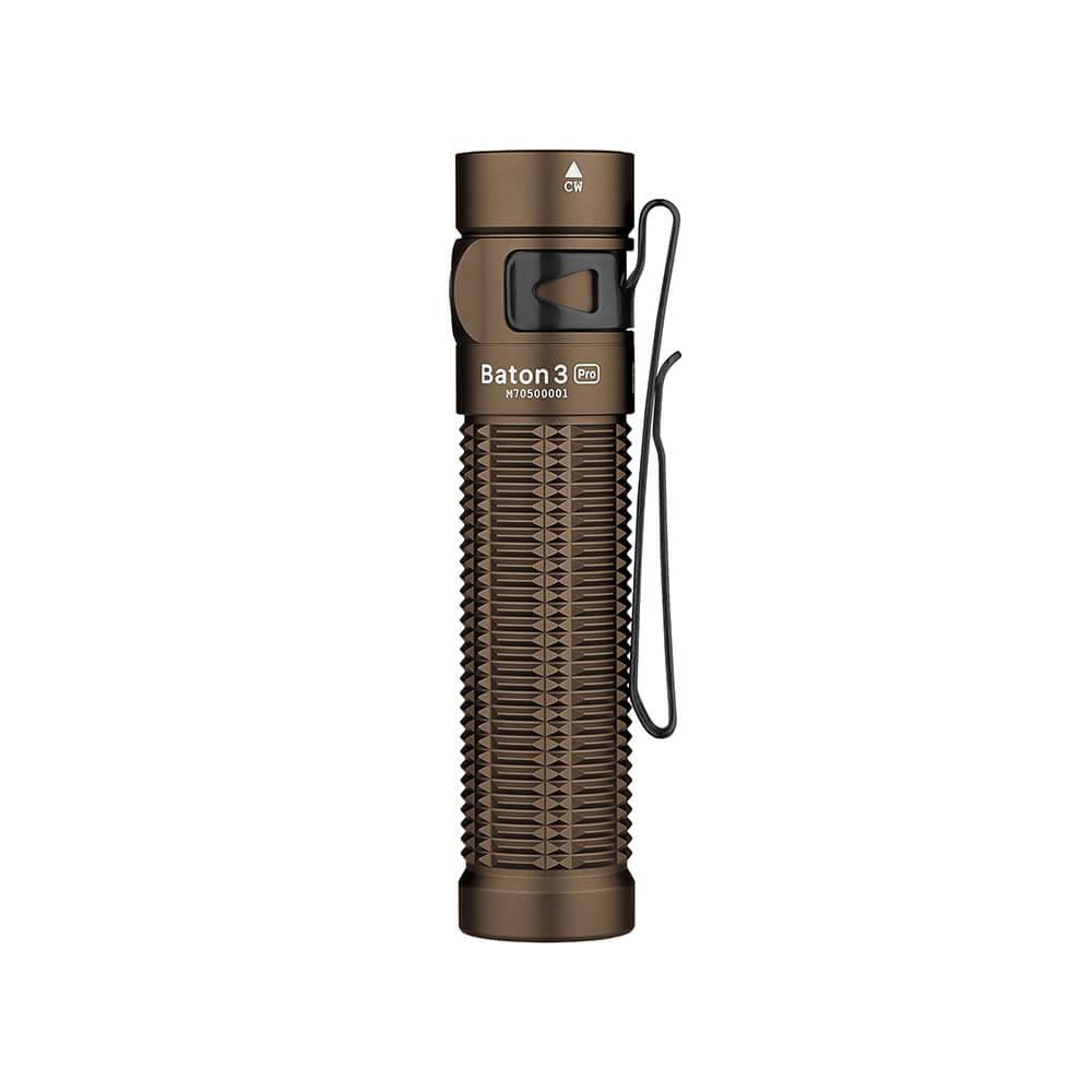 Фонарь Olight Baton 3 Pro Desert Tan - фото 4