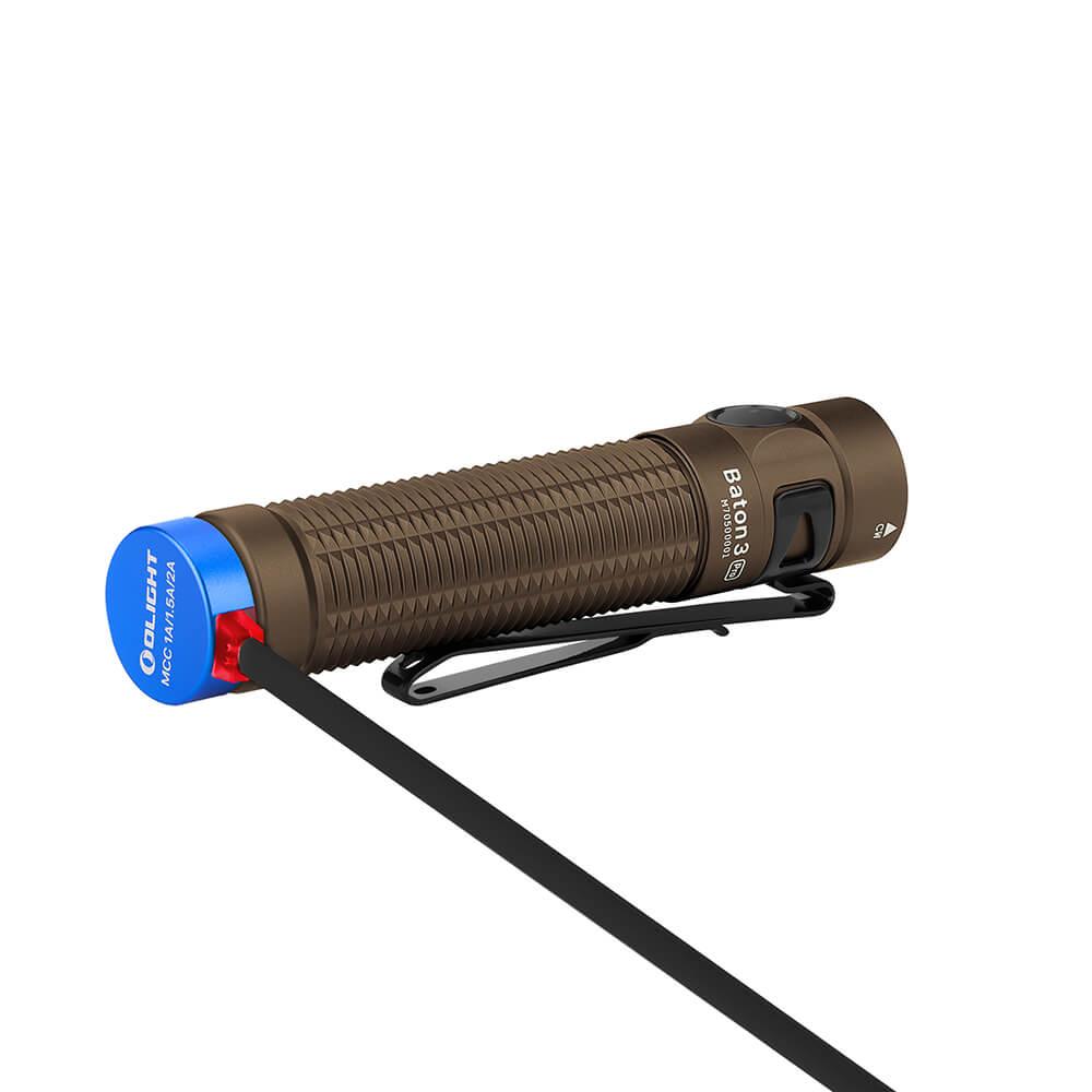 Фонарь Olight Baton 3 Pro Desert Tan - фото 5
