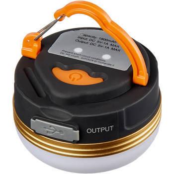 Фото Фонарь кемпинговый Skif Outdoor Light Drop Black/Orange YD-01 (200 лм)