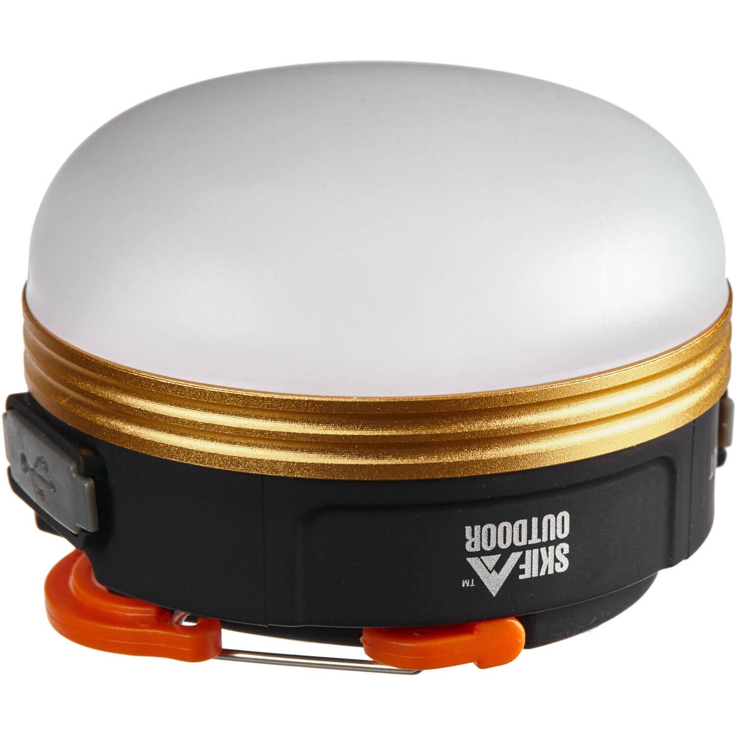 Фонарь кемпинговый Skif Outdoor Light Drop Black/Orange YD-01 (200 лм) - фото 1