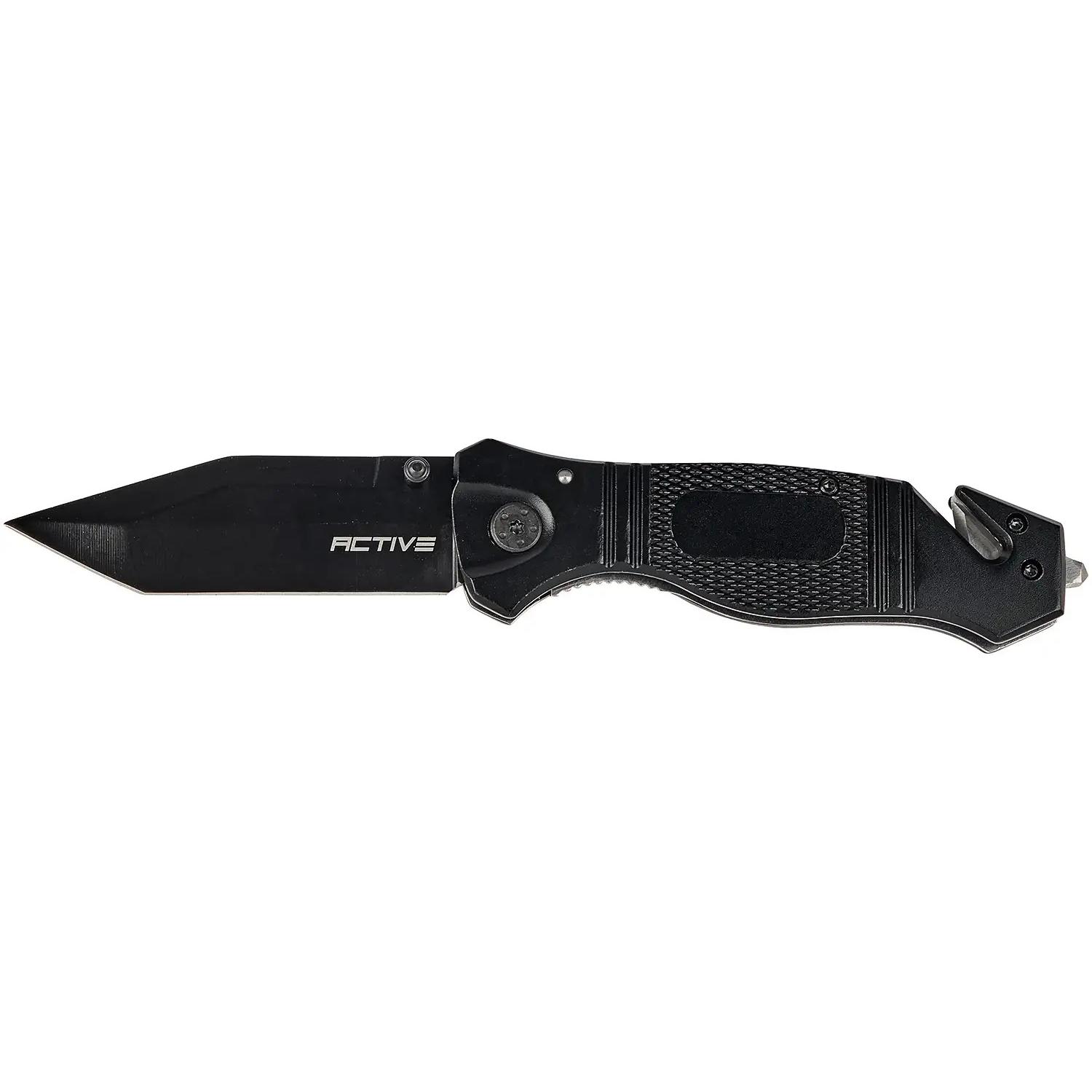 Нож Active Lifesaver Black KL75-B 63.03.05 - фото 1