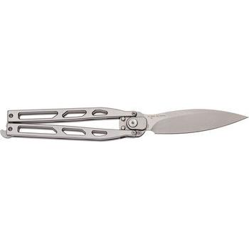 Фото Нож Artisan Kinetic Balisong Silver 1823PL-ST 2798.02.06