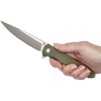 Фото Нож Artisan Shark G-10 D2 Green 1707P-GN 2798.03.68