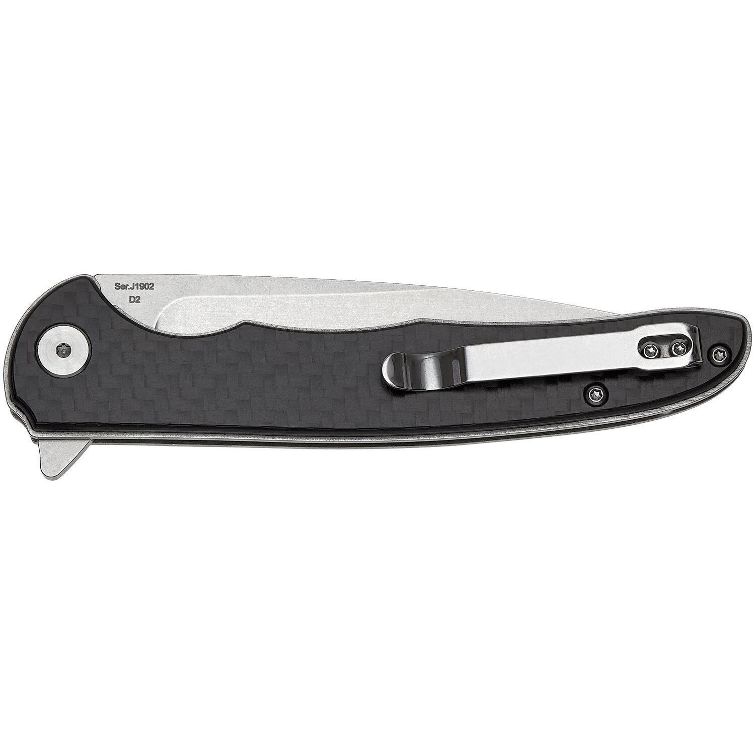 Нож CJRB Briar CF Black J1902-CF 2798.02.32 - фото 4