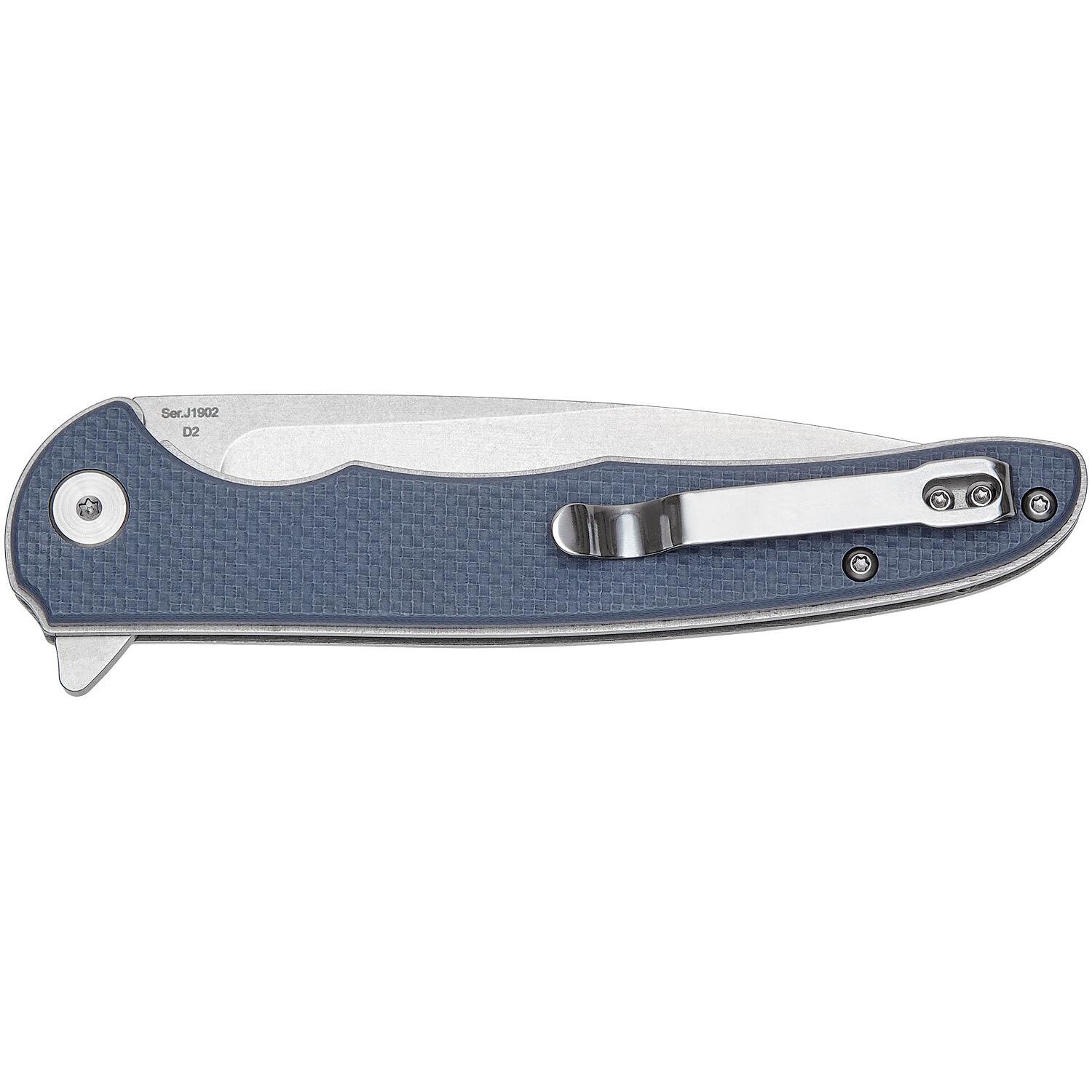 Нож CJRB Briar G10 Gray-blue J1902-GYF 2798.02.35 - фото 4