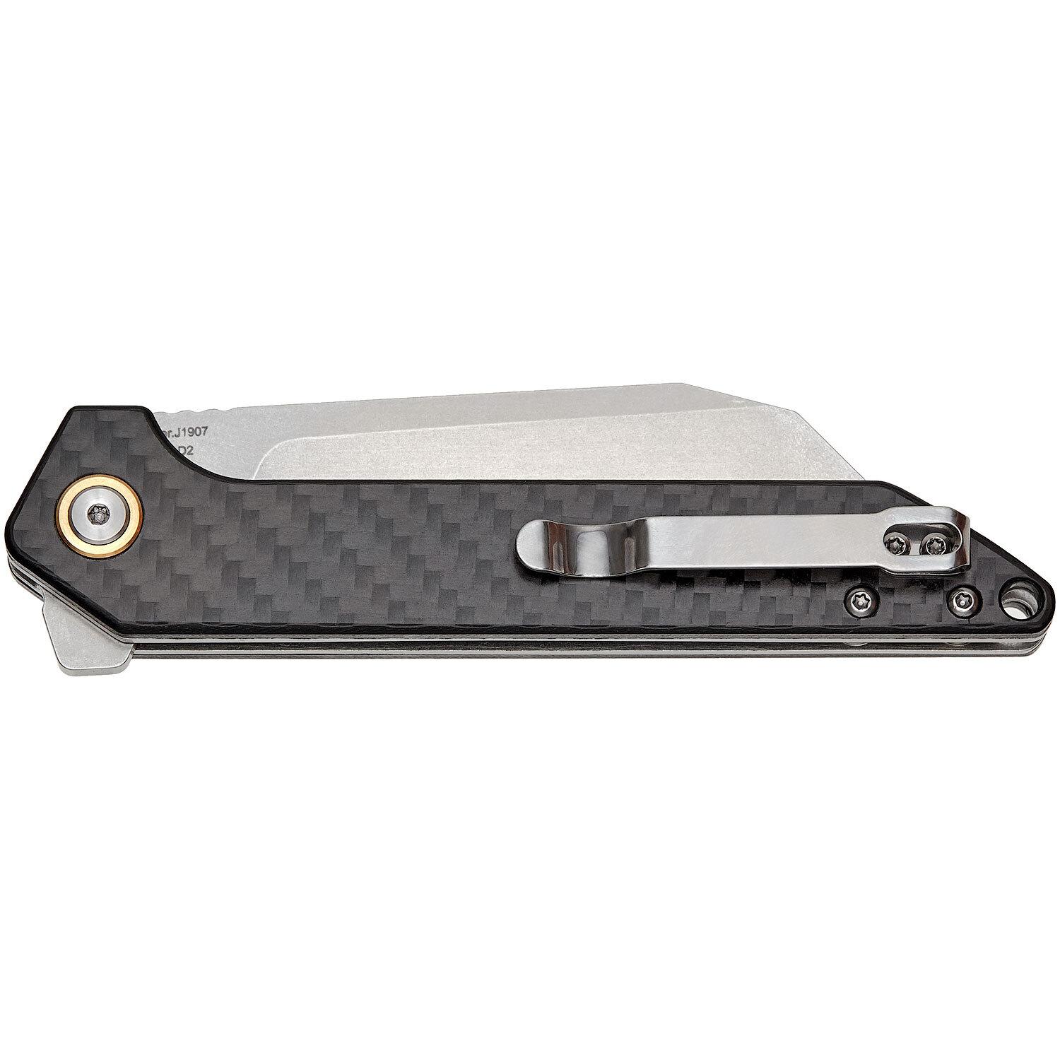 Нож CJRB Rampart CF Black J1907-CF 2798.02.53 - фото 4
