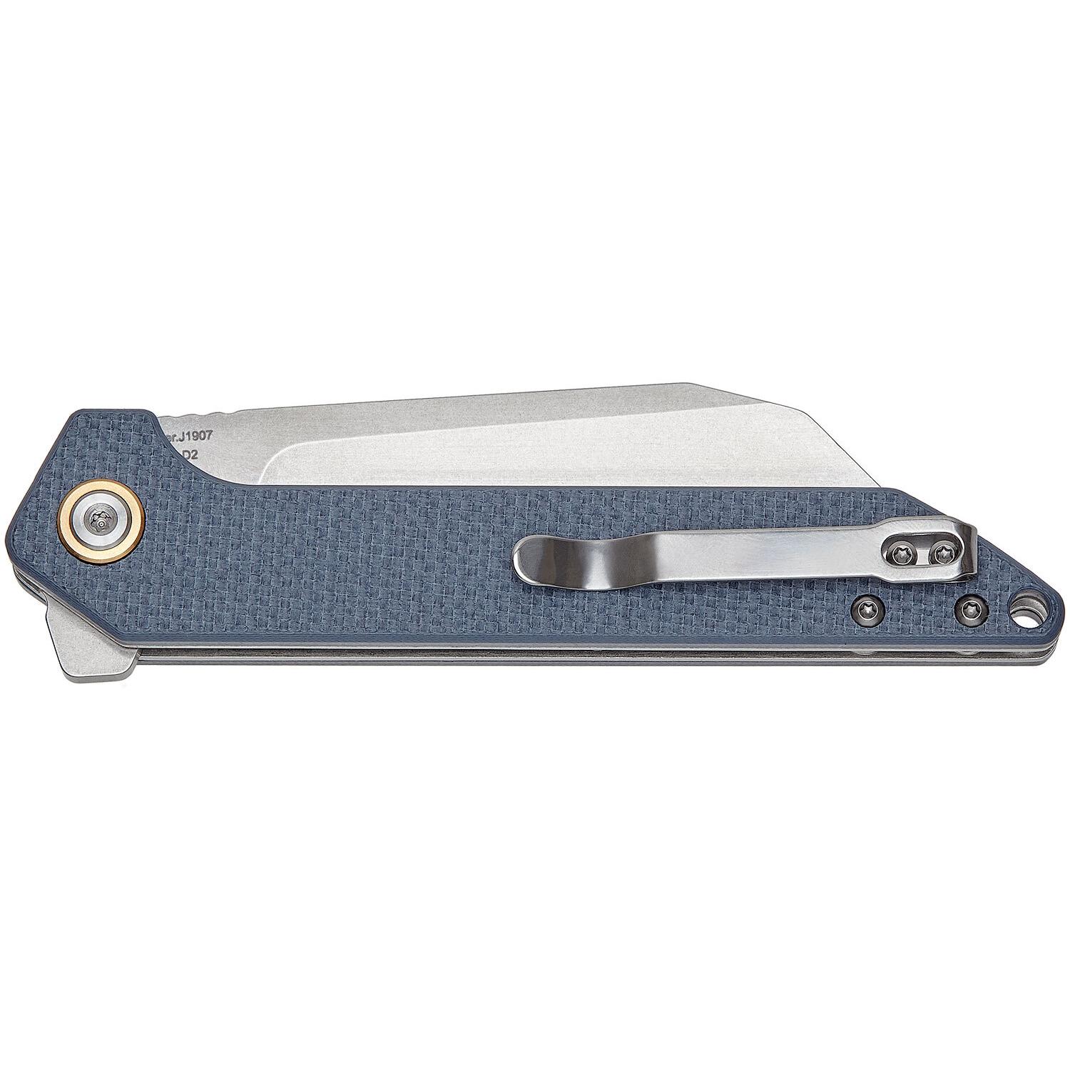 Нож CJRB Rampart G10 Gray-blue J1907-GYF 2798.02.55 - фото 4