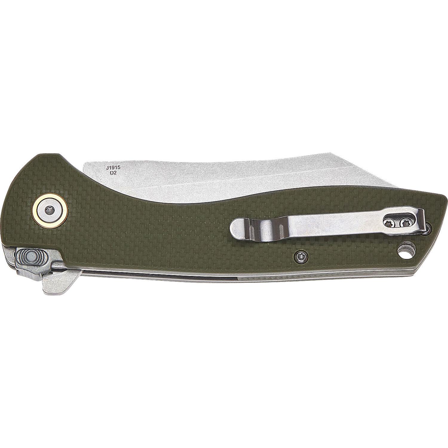 Нож CJRB Kicker G10 Olive J1915-GN 2798.02.86 - фото 4