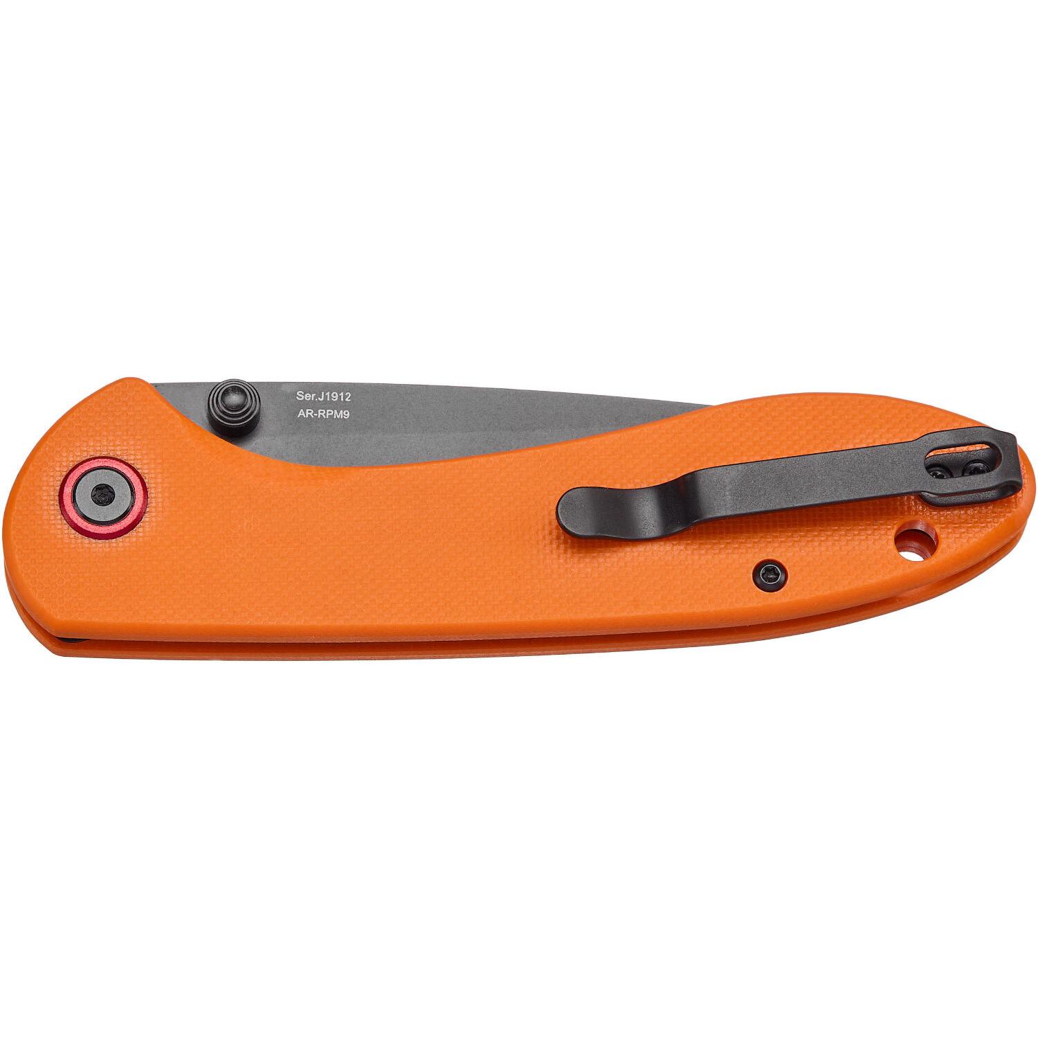 Нож CJRB Feldspar Black Blade Orange J1912-BOEF 2798.03.02 - фото 4