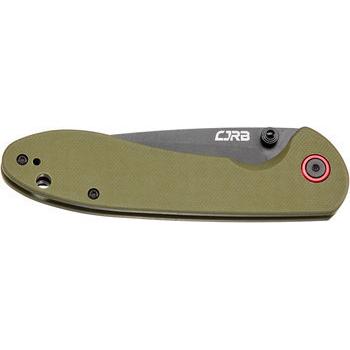 Фото Нож CJRB Feldspar Black Blade Green J1912-BGNF 2798.03.04
