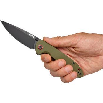 Фото Нож CJRB Feldspar Black Blade Green J1912-BGNF 2798.03.04
