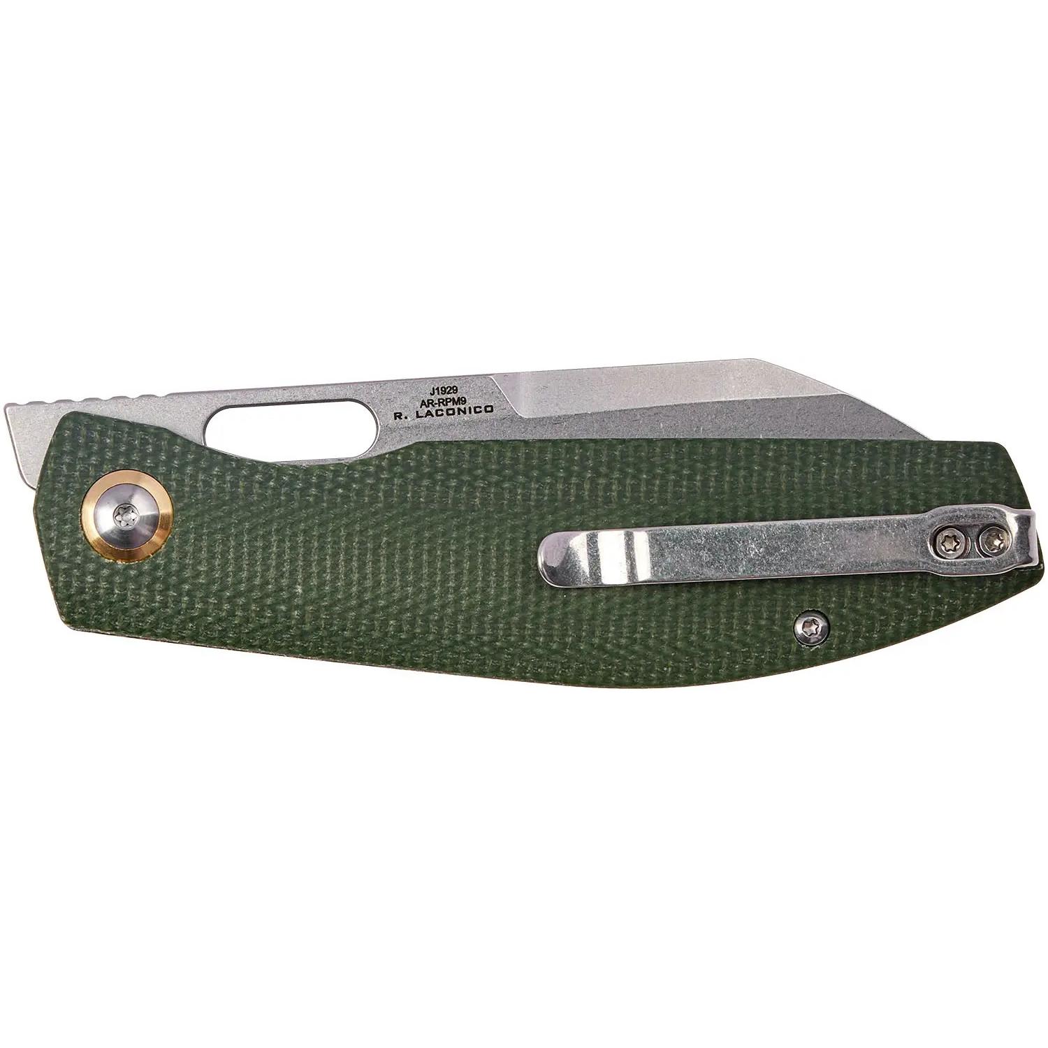 Нож CJRB Ekko Green J1929-MGN 2798.03.56 - фото 4