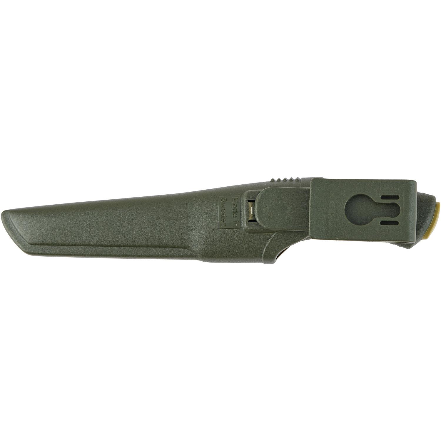 Нож Morakniv BushCraft Forest S. Цвет - оливковый 12493S 2305.00.64 - фото 5