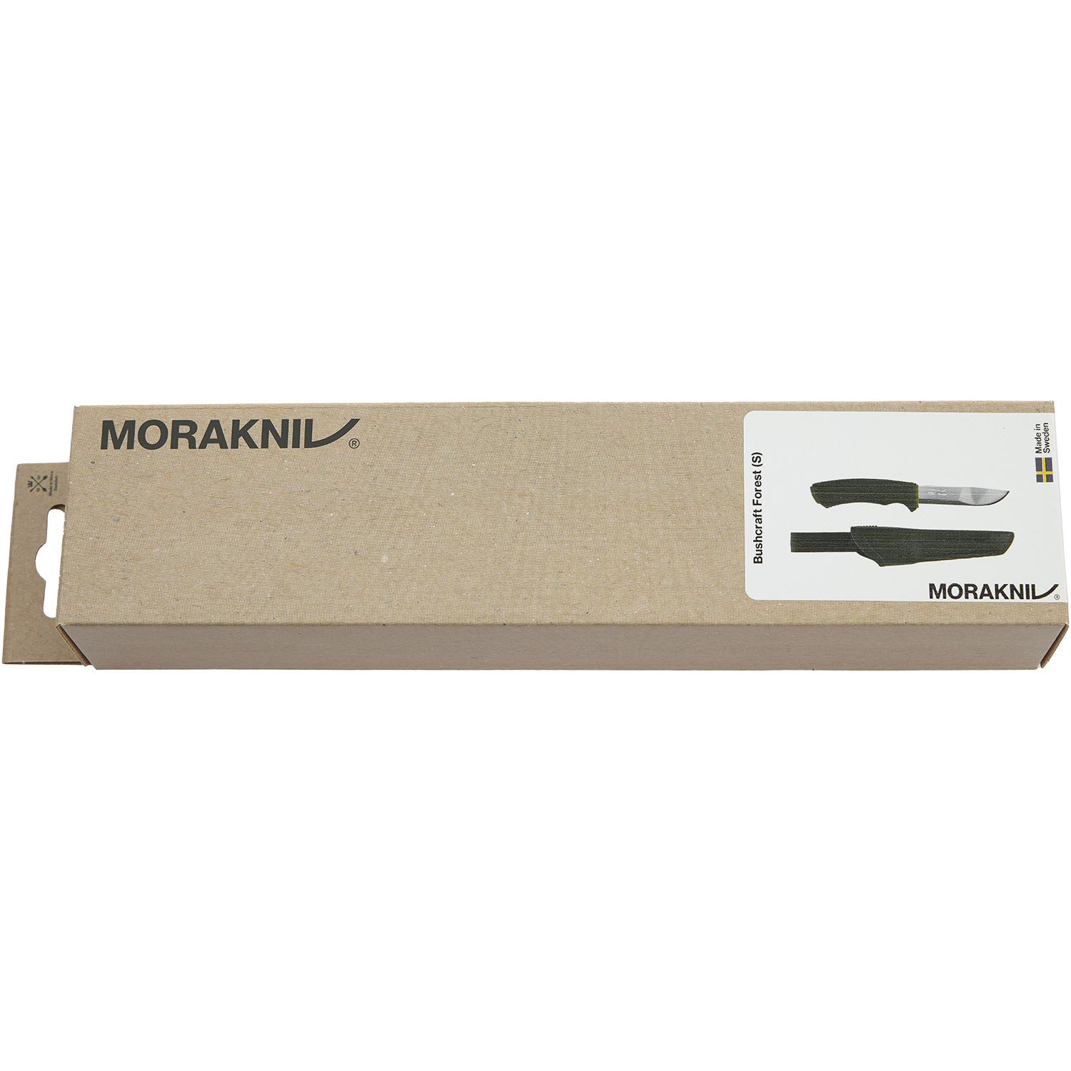 Нож Morakniv BushCraft Forest S. Цвет - оливковый 12493S 2305.00.64 - фото 6