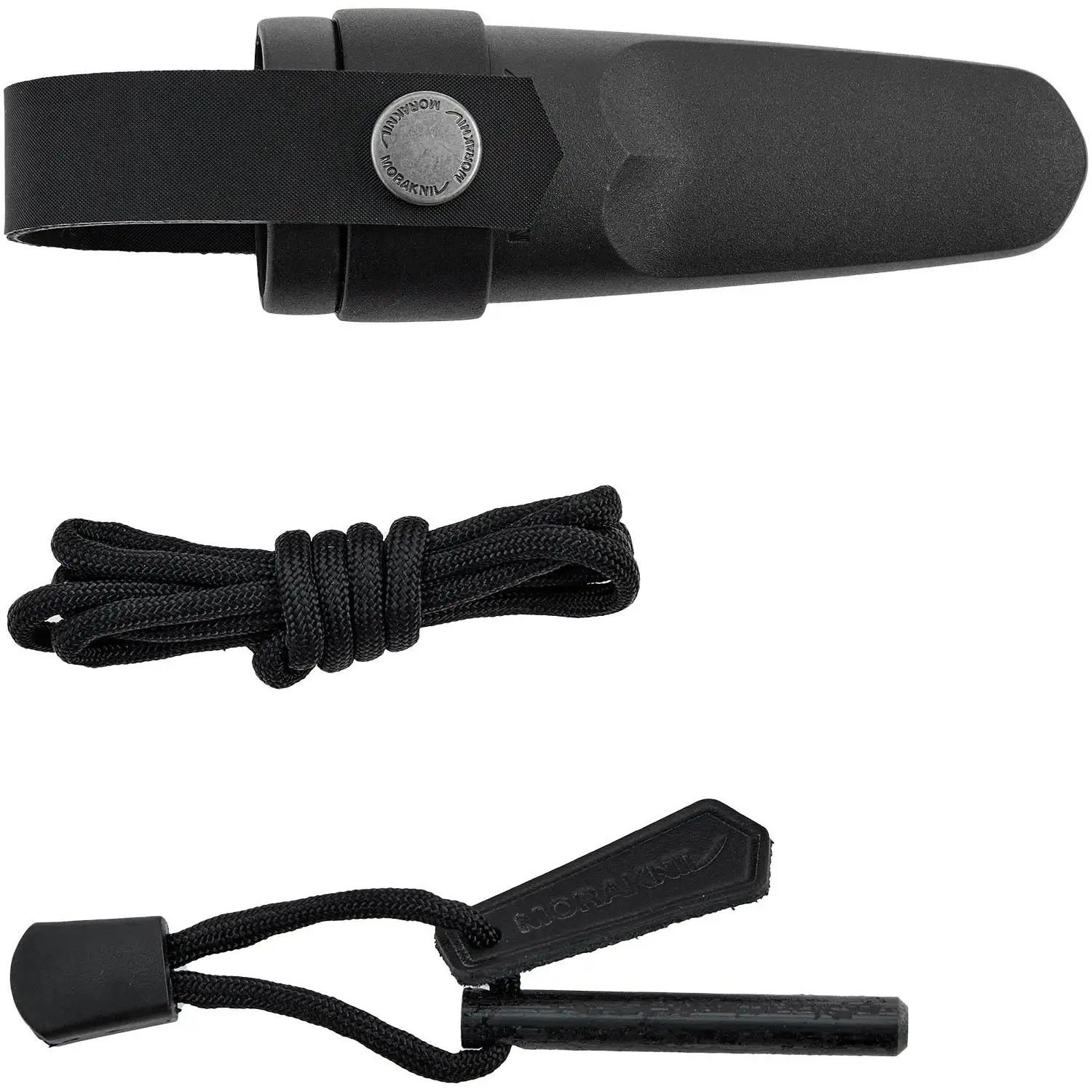 Нож Morakniv Eldris Neck Knife. Цвет - черный 12629 2305.01.29 - фото 6