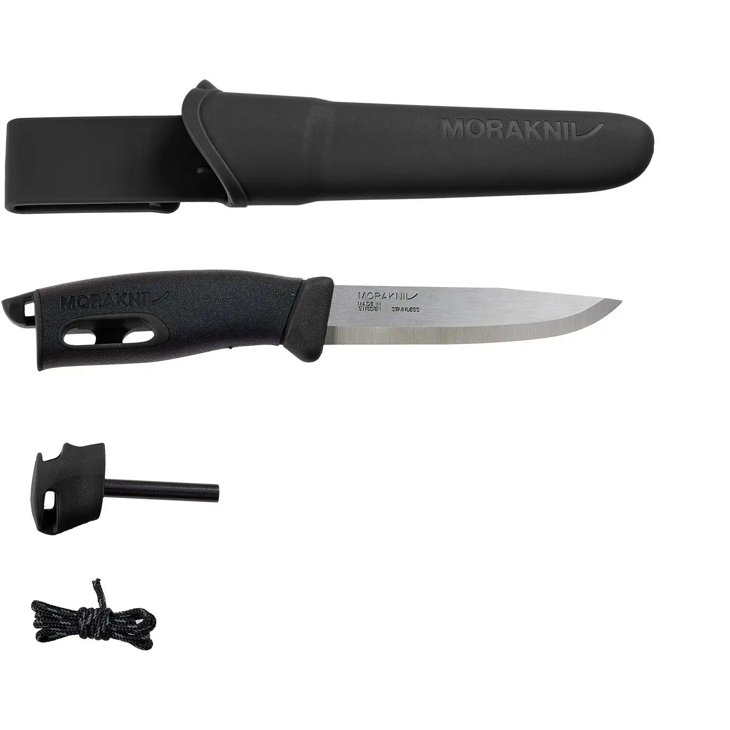 Нож Morakniv Companion Spark ц: черный 13567 2305.02.04 - фото 4